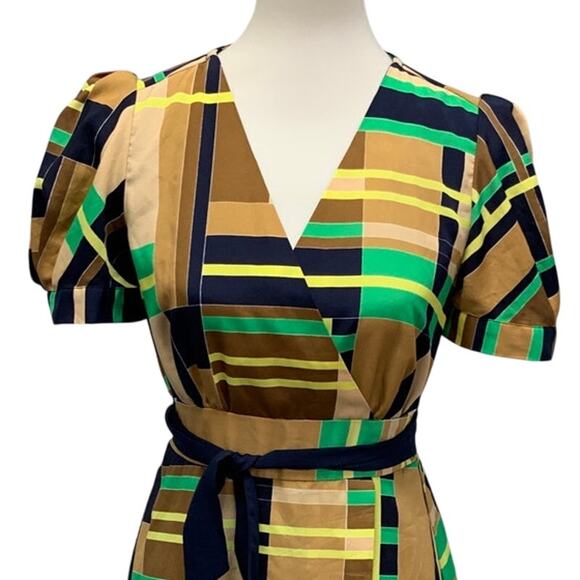 The Webster Miami at Target Womens Small Color Block Stripe Short Sleeve Dress - Picture 2 of 5